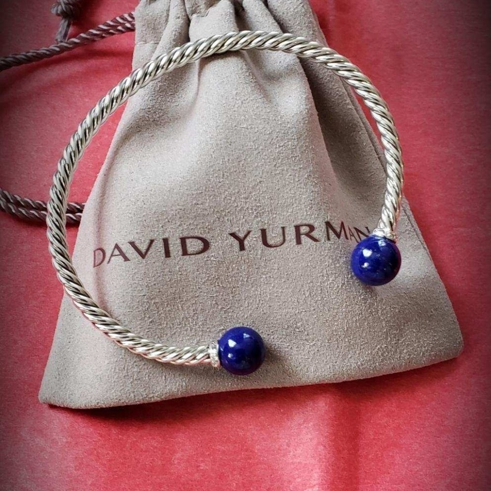 DY Sterling Silver Bracelet   3 mm Cablefrc